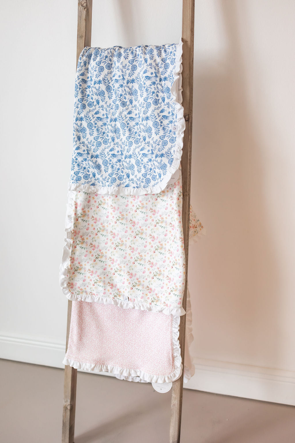 Winter Flowers Pima Baby Blanket - The Avenue44