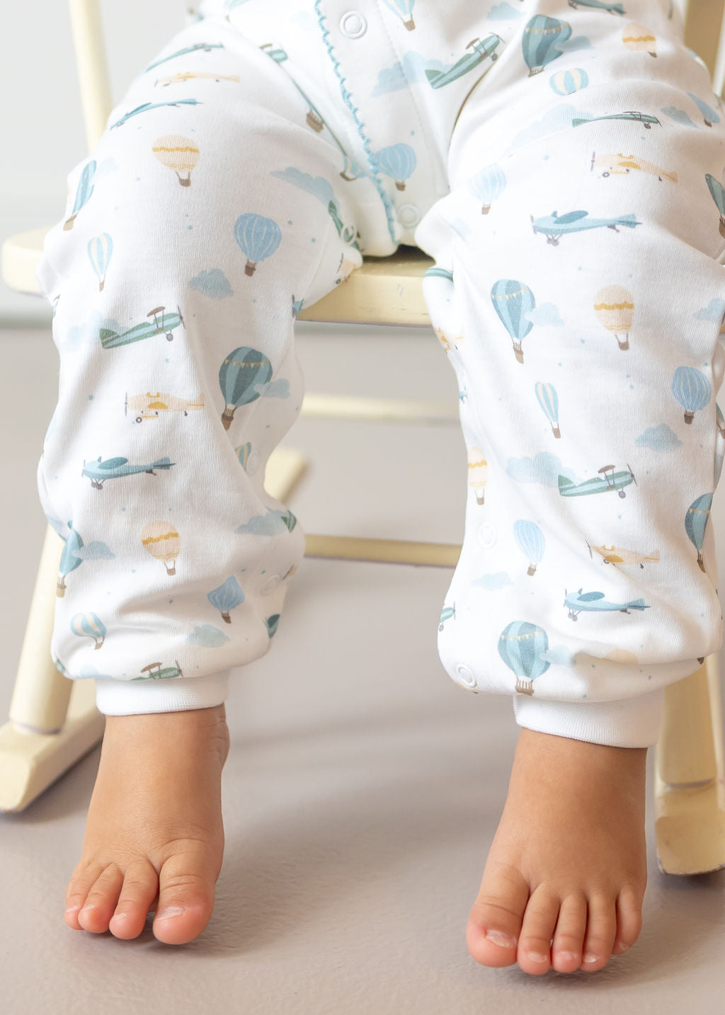 Little Airplanes Pima Baby Pajama - The Avenue44