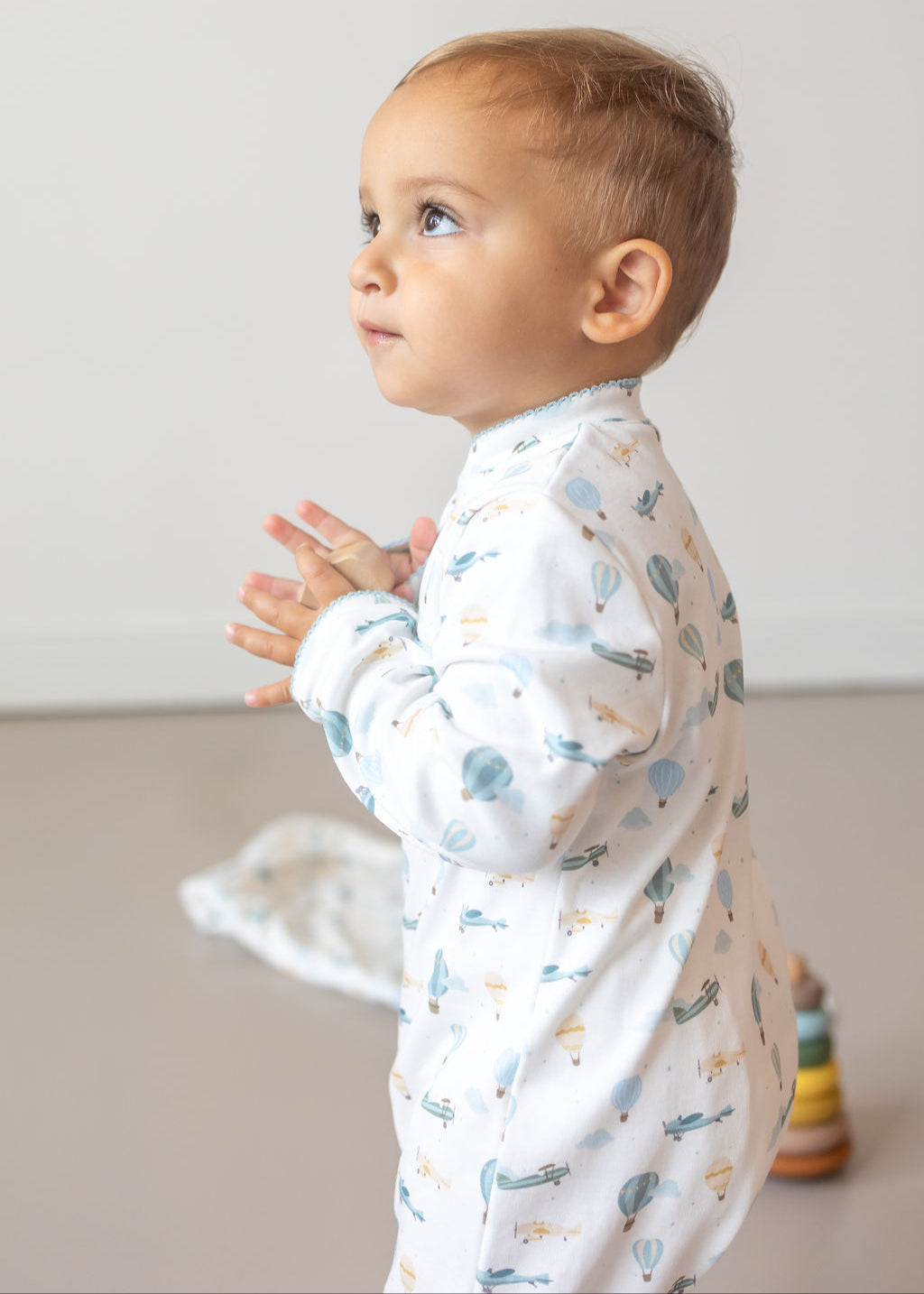 Little Airplanes Pima Baby Pajama - The Avenue44