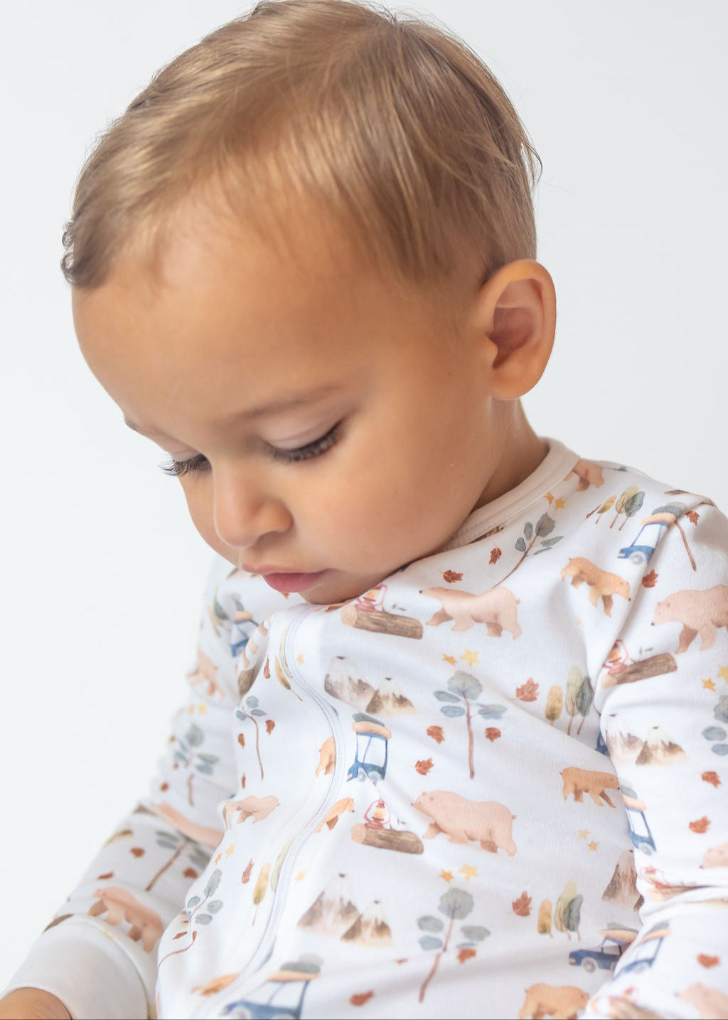 Forest Adventure Pima Baby Pajama - The Avenue44