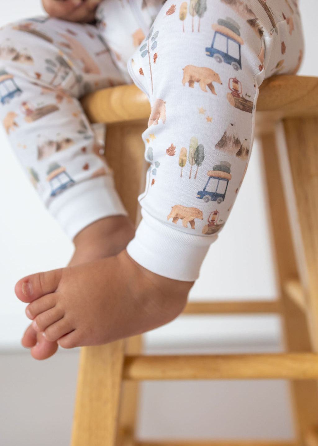Forest Adventure Pima Baby Pajama - The Avenue44