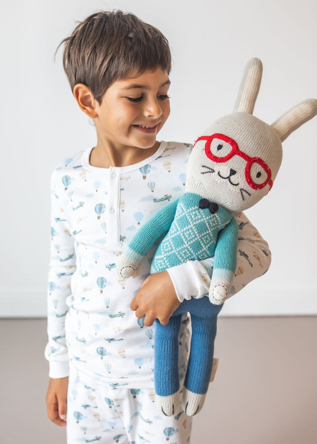 Little Airplanes Pima Long Pajama Set - The Avenue44