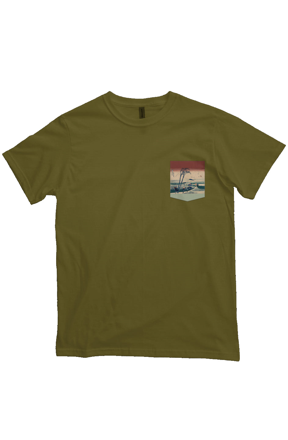 Japanese Block Art Collection III | Pocket Shirt