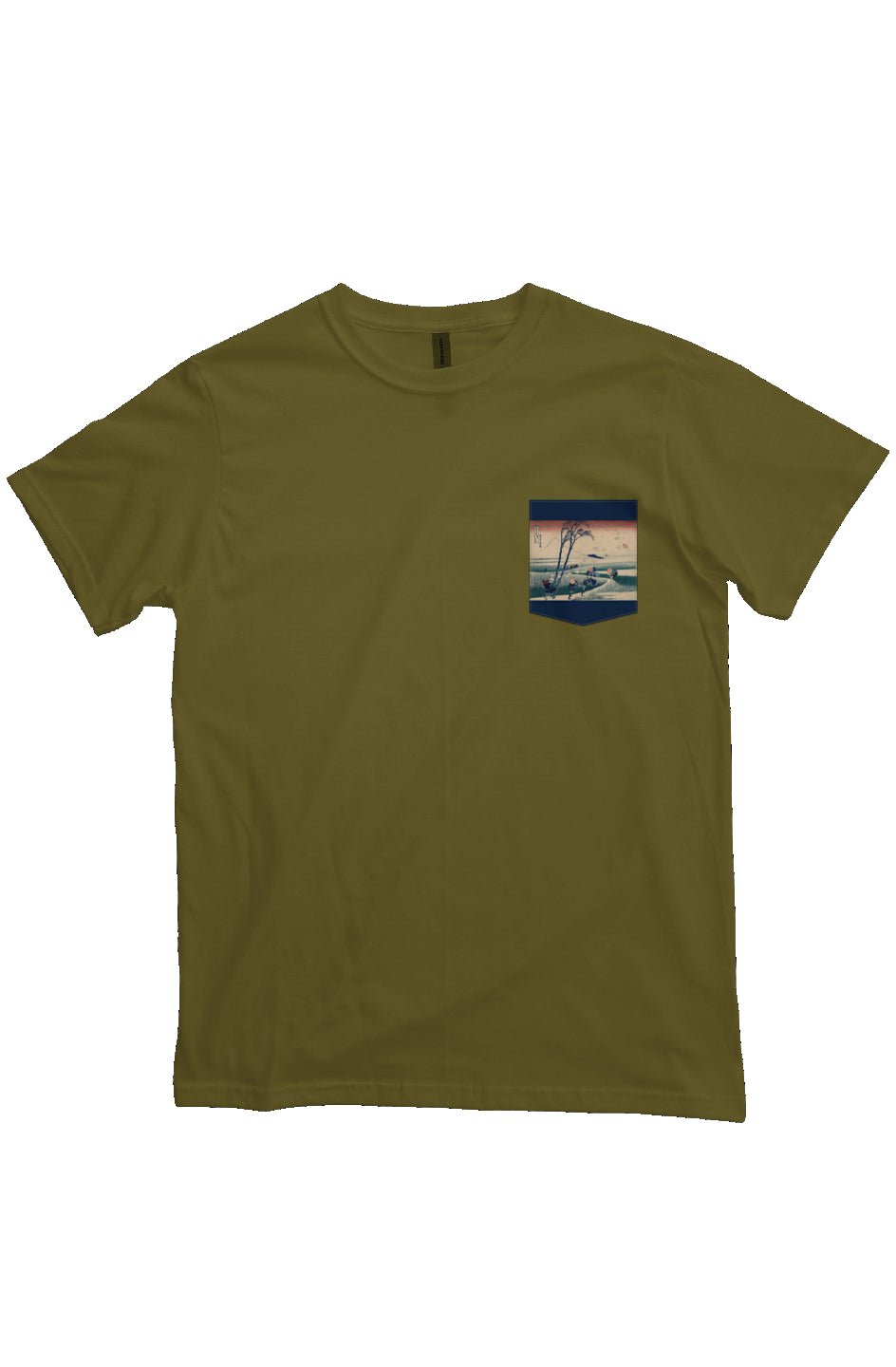 Japanese Block Art Collection X | Pocket Shirt