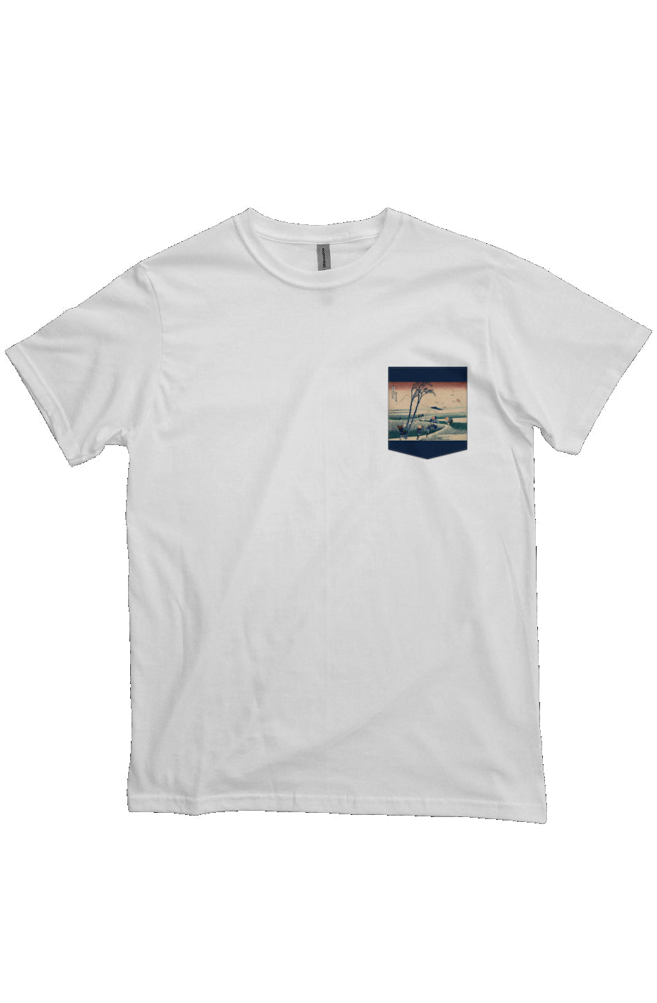 Japanese Block Art Collection X | Pocket Shirt