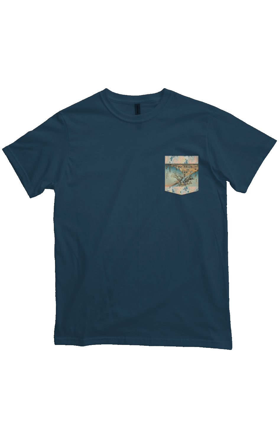 Japanese Block Art Collection VII | Pocket Shirt