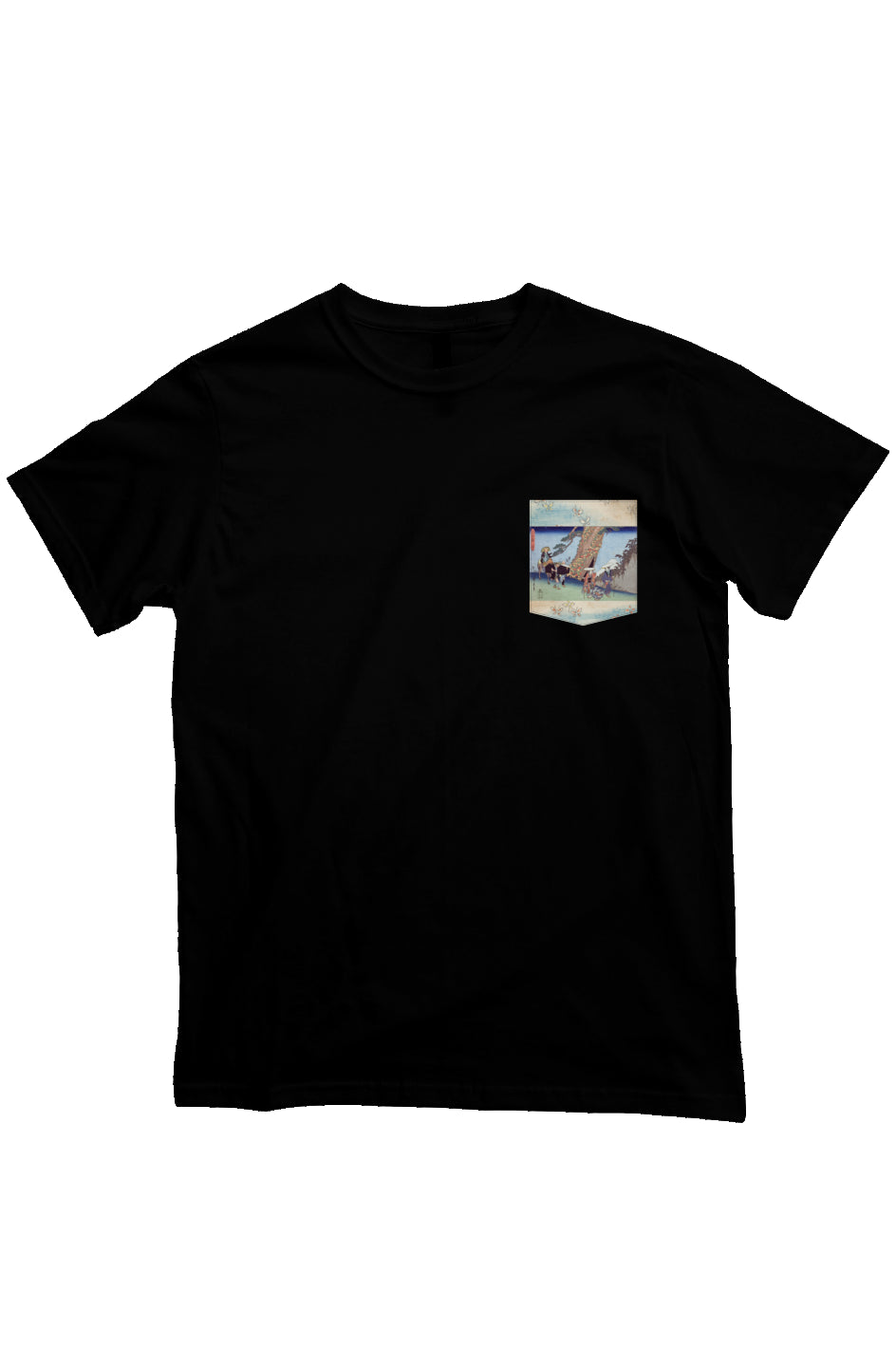 Japanese Block Art Collection I | Pocket Shirt
