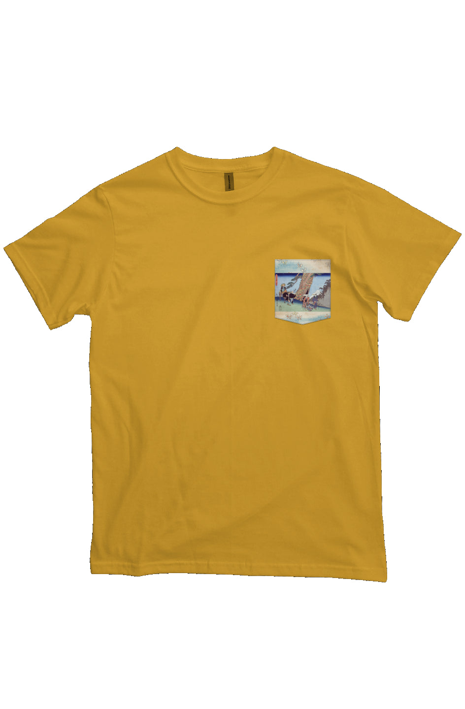Japanese Block Art Collection I | Pocket Shirt