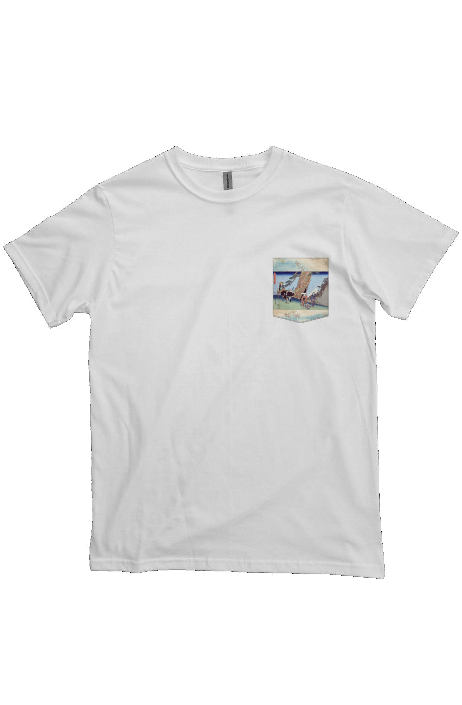 Japanese Block Art Collection I | Pocket Shirt
