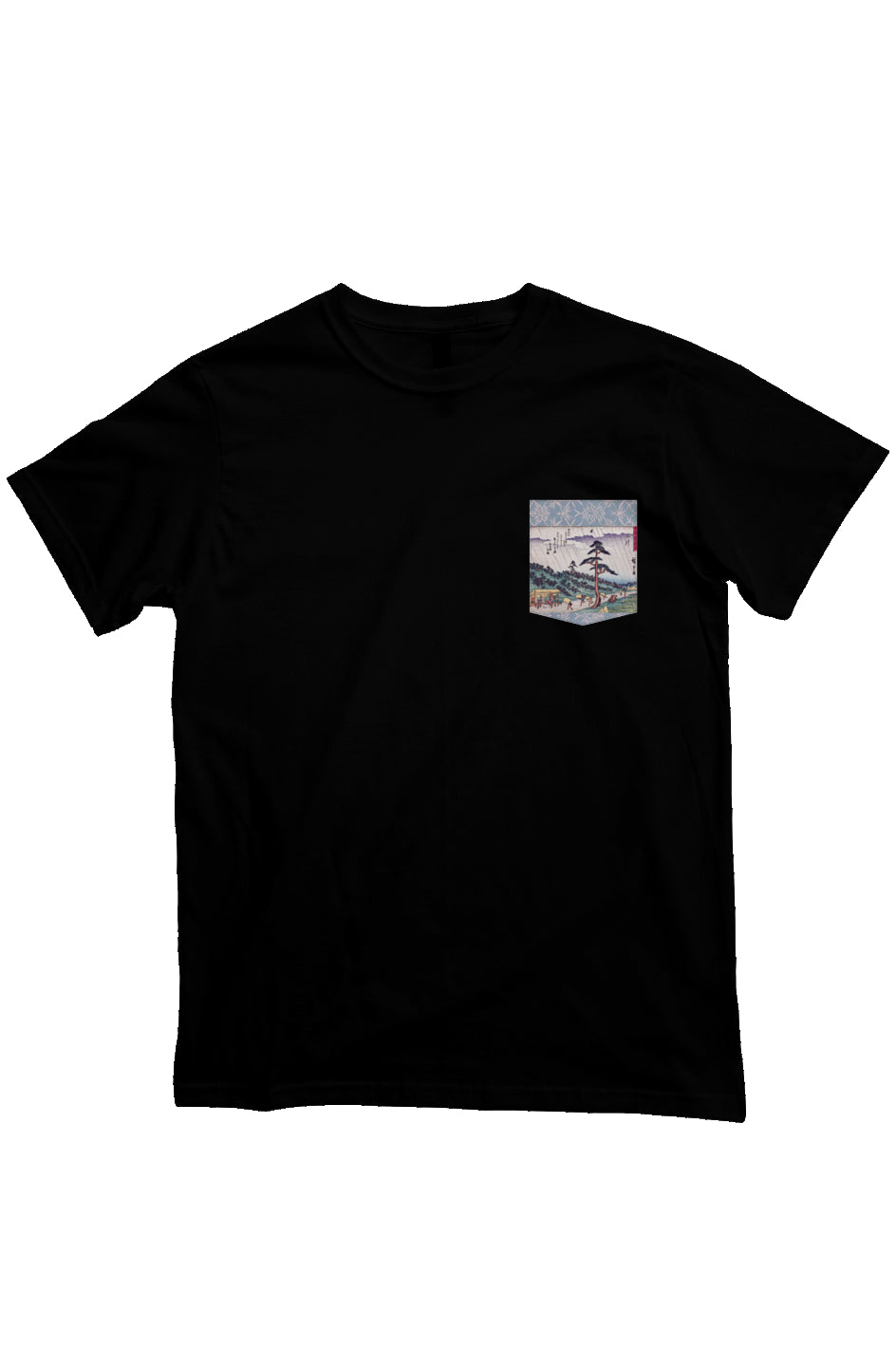 Japanese Block Art Collection V | Pocket Shirt