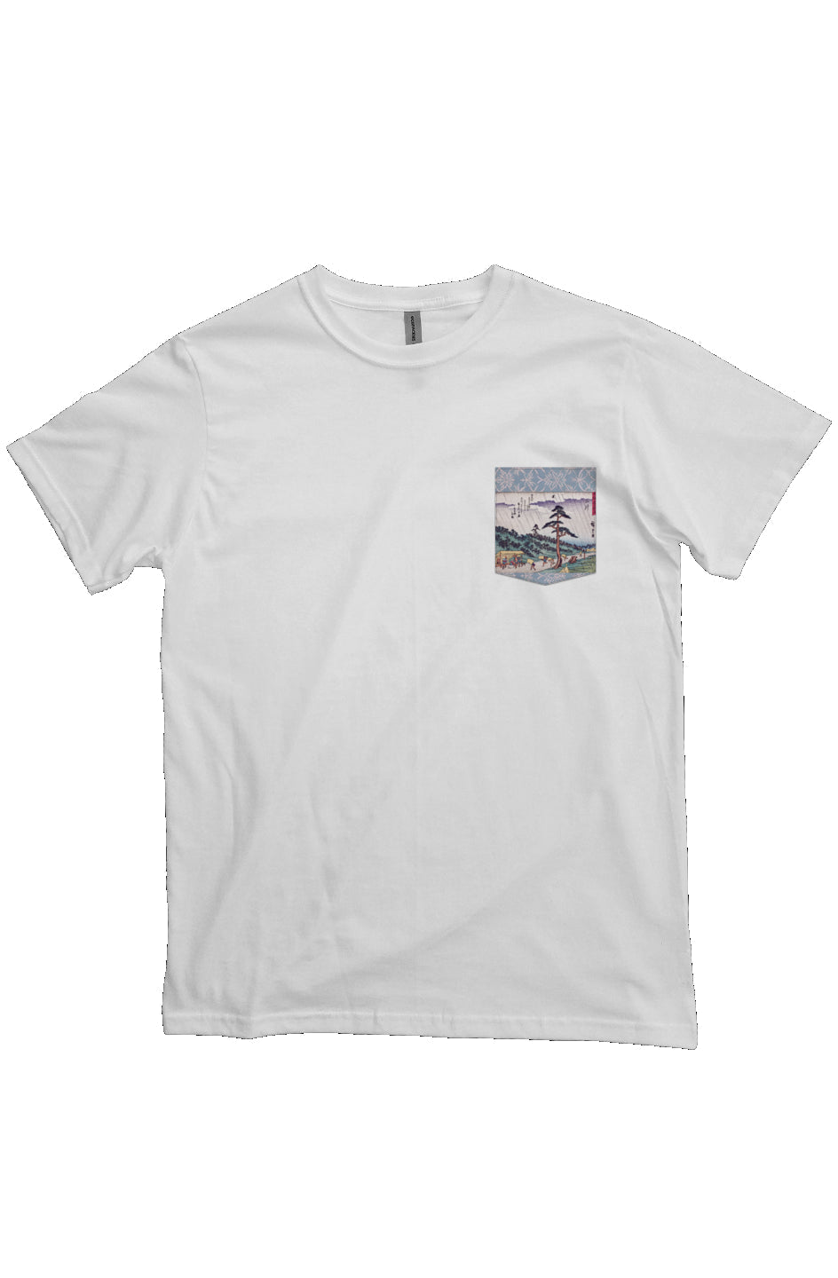 Japanese Block Art Collection V | Pocket Shirt