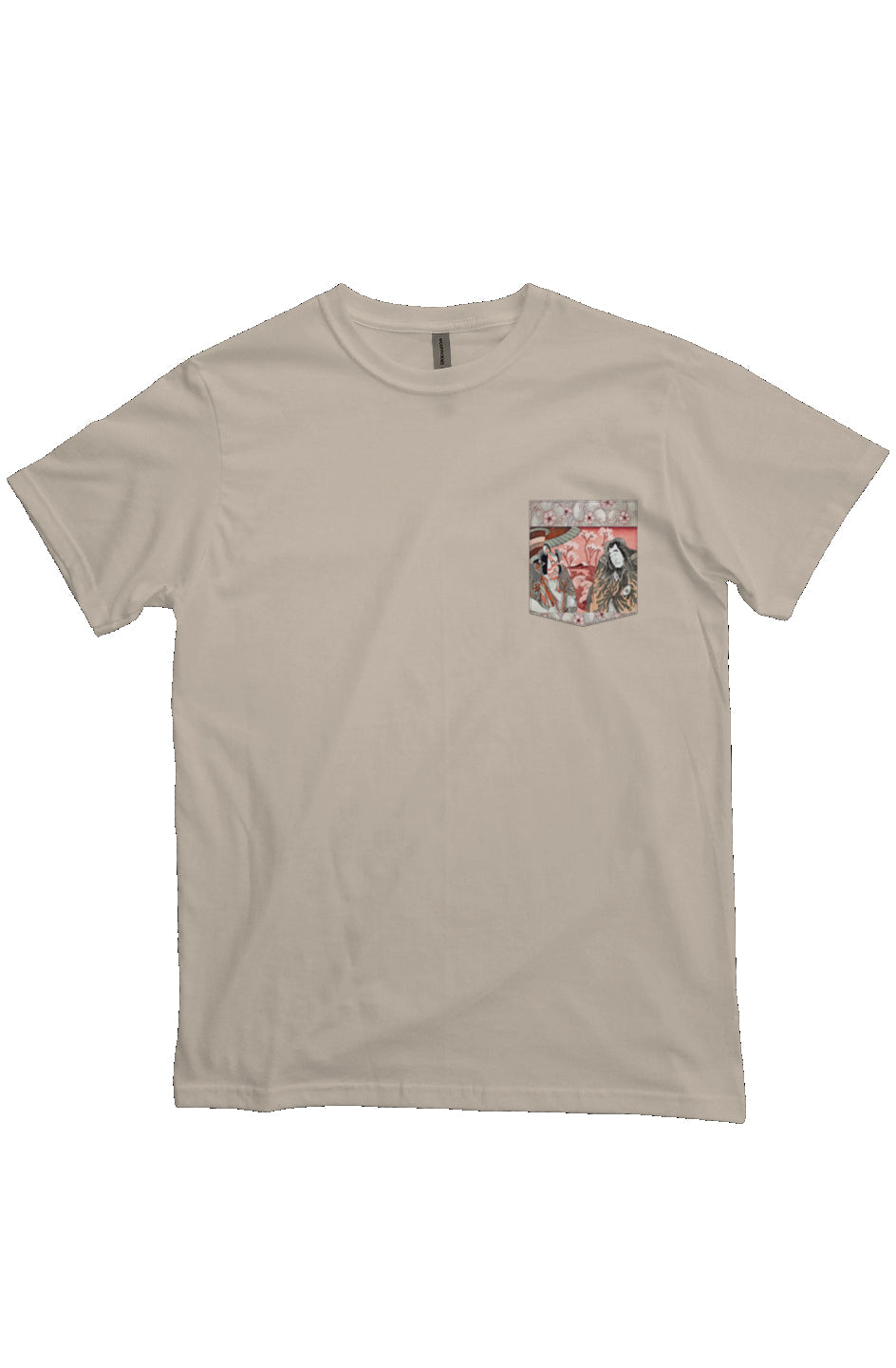 Japanese Block Art Collection XVIII | Pocket Shirt