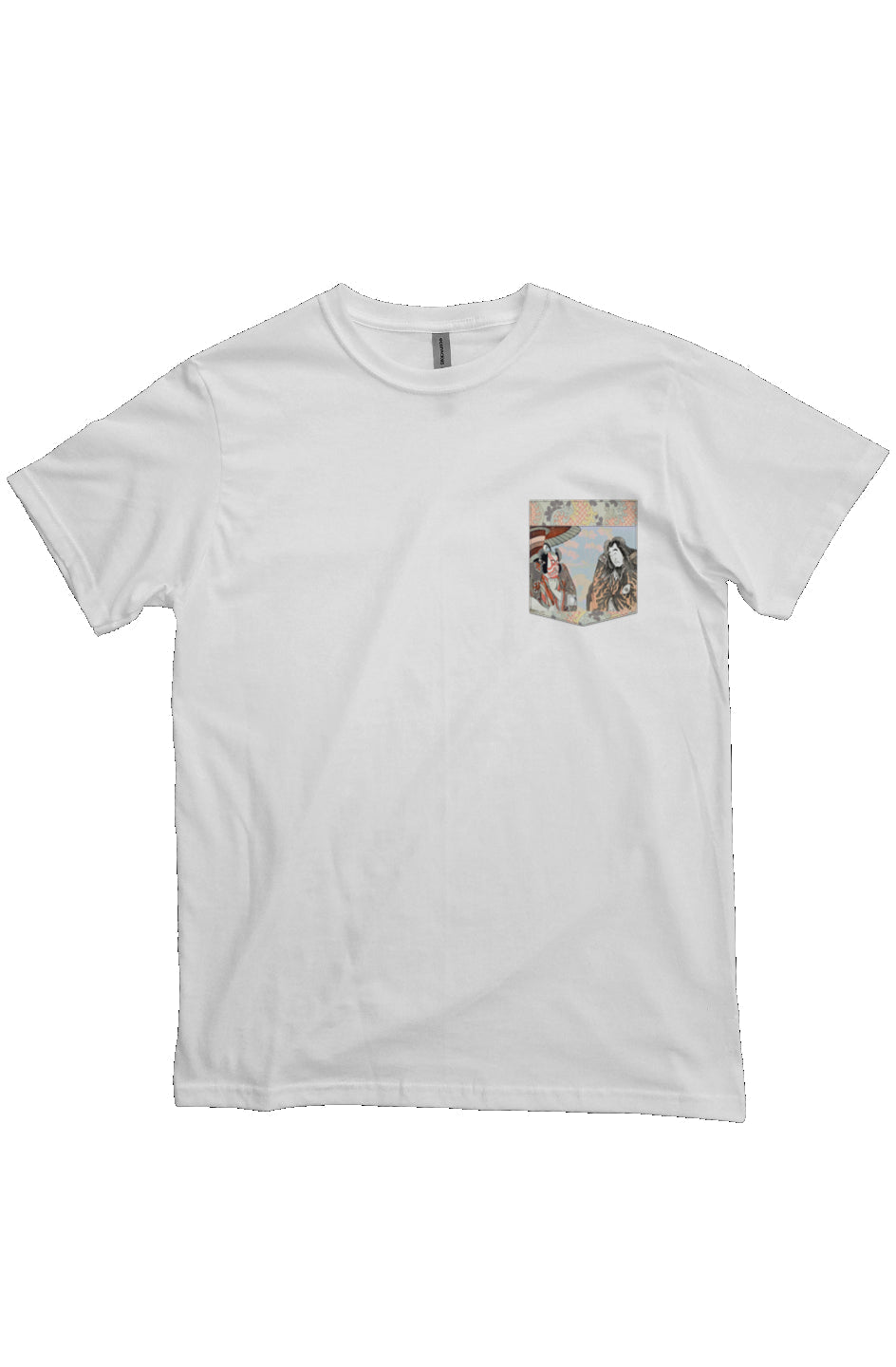 Japanese Block Art Collection XVIII.I | Pocket Shirt