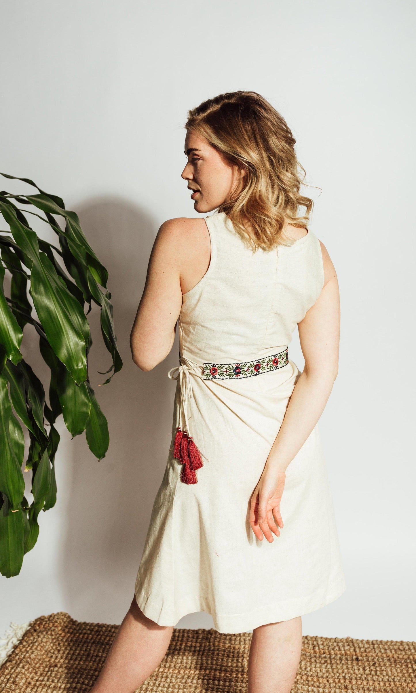 Blanca Cotton Midi Dress