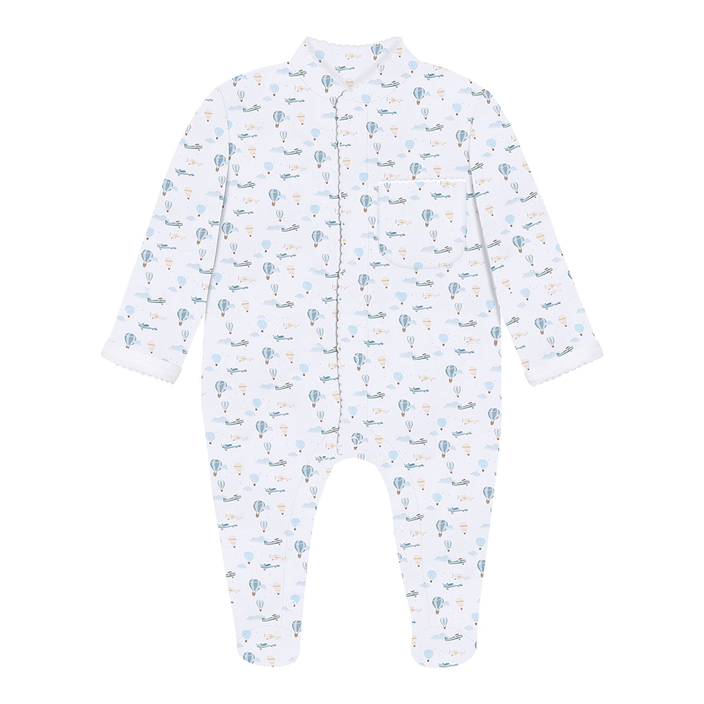 Little Airplanes Pima Baby Pajama - The Avenue44