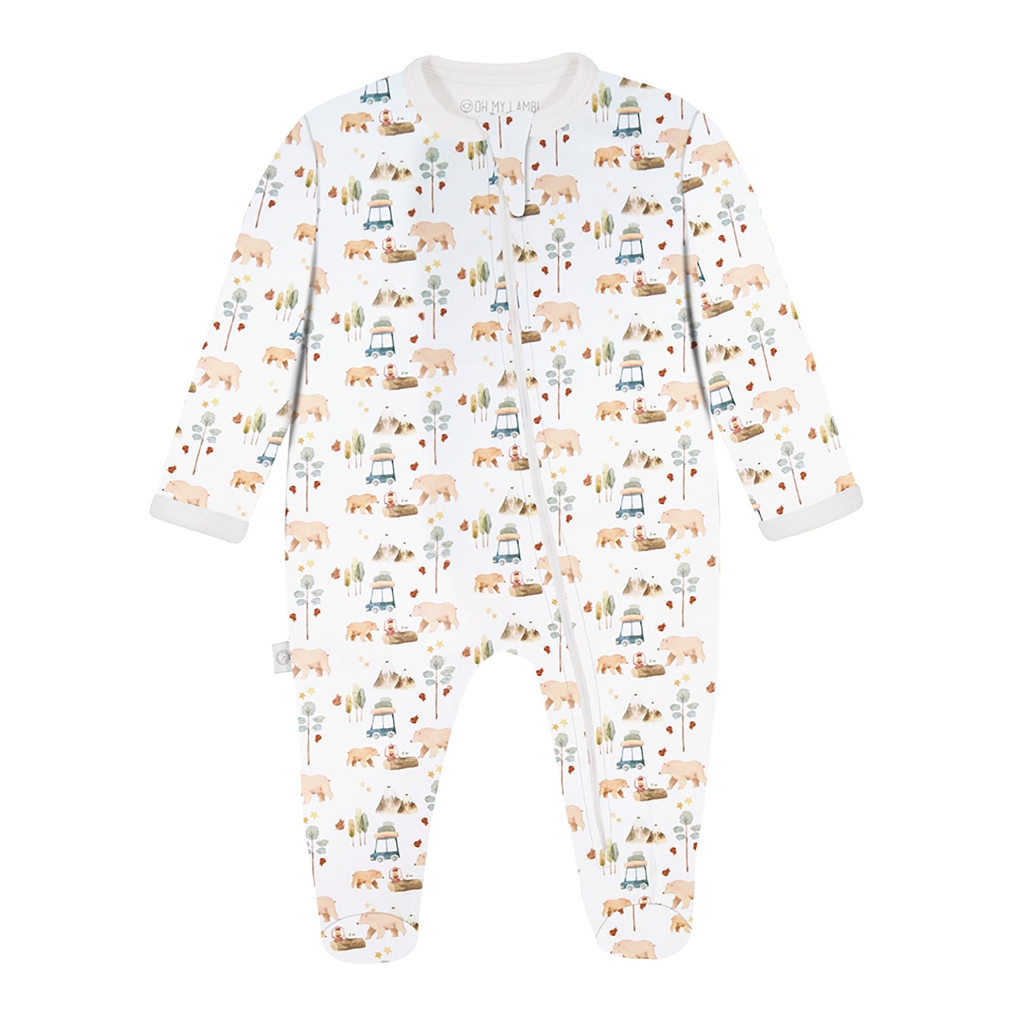 Forest Adventure Pima Baby Pajama - The Avenue44