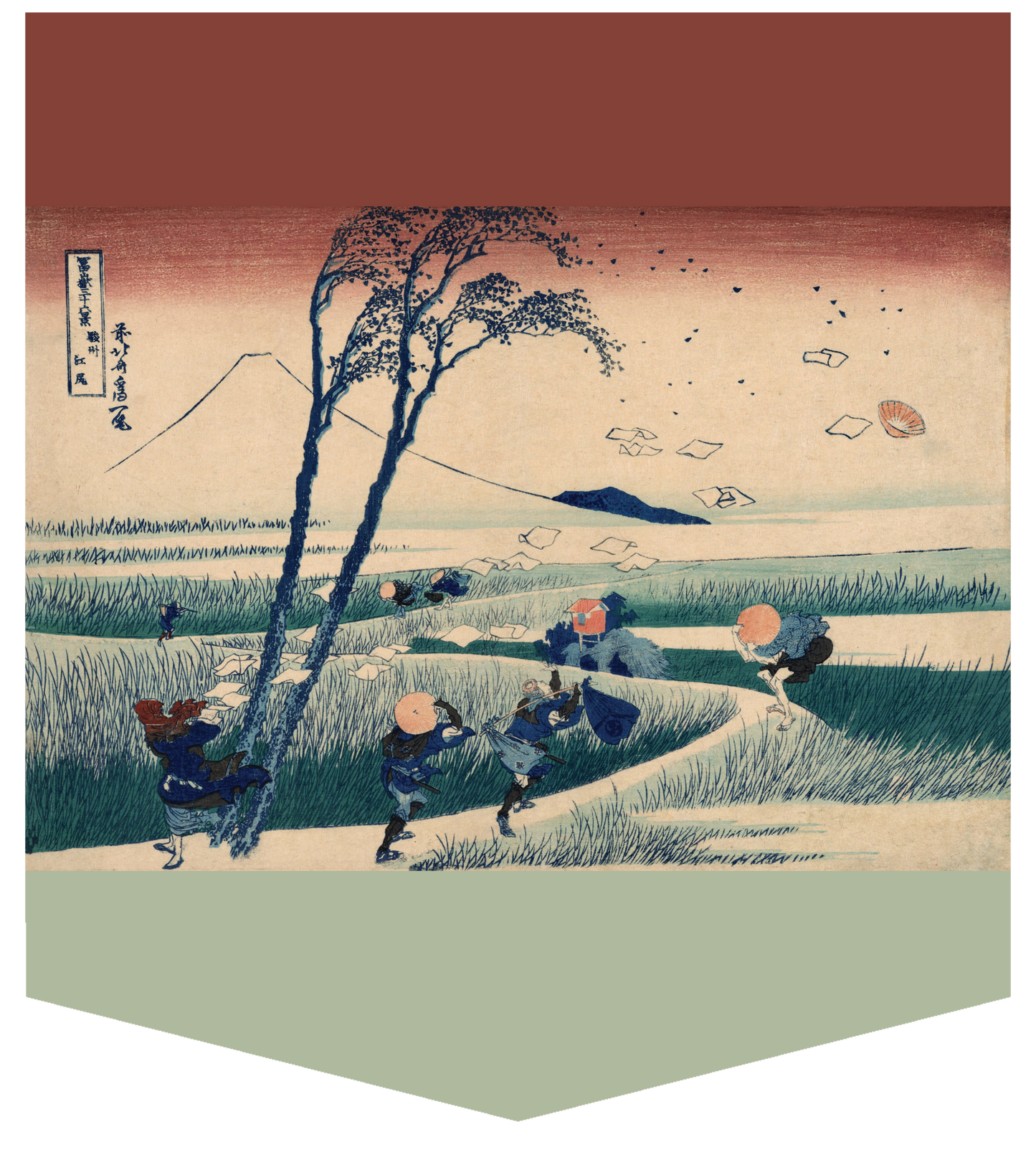Japanese Block Art Collection III | Pocket Shirt
