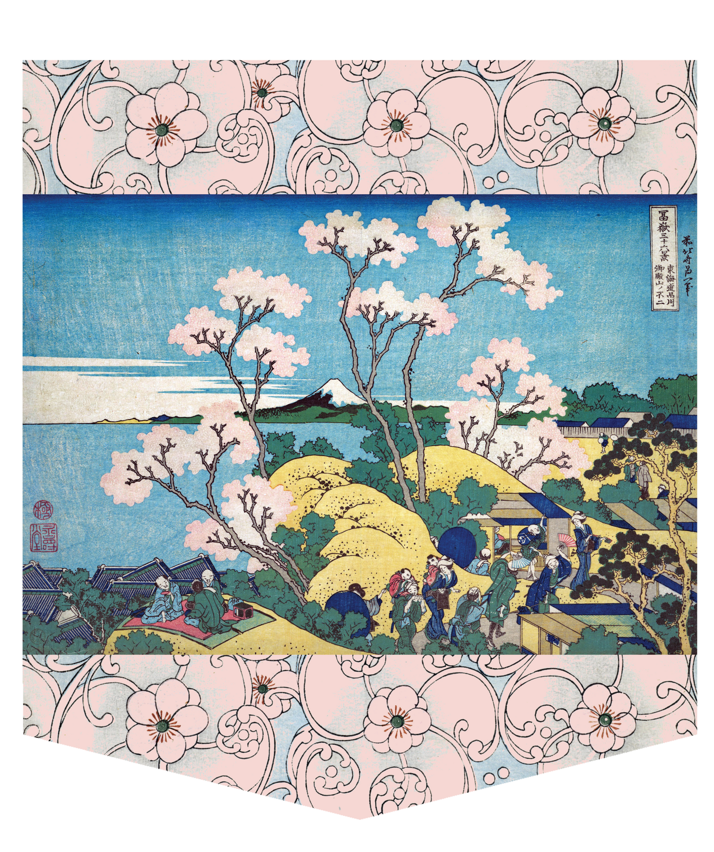 Japanese Block Art Collection XI | Pocket Shirt