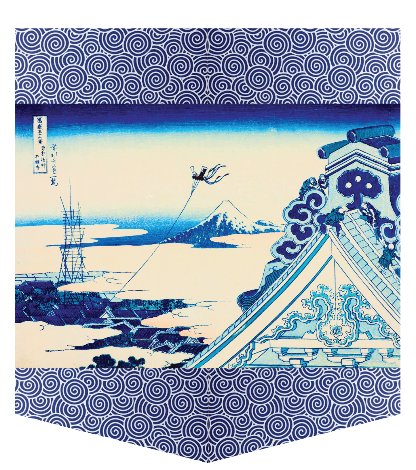 Japanese Block Art Collection VI | Pocket Shirt