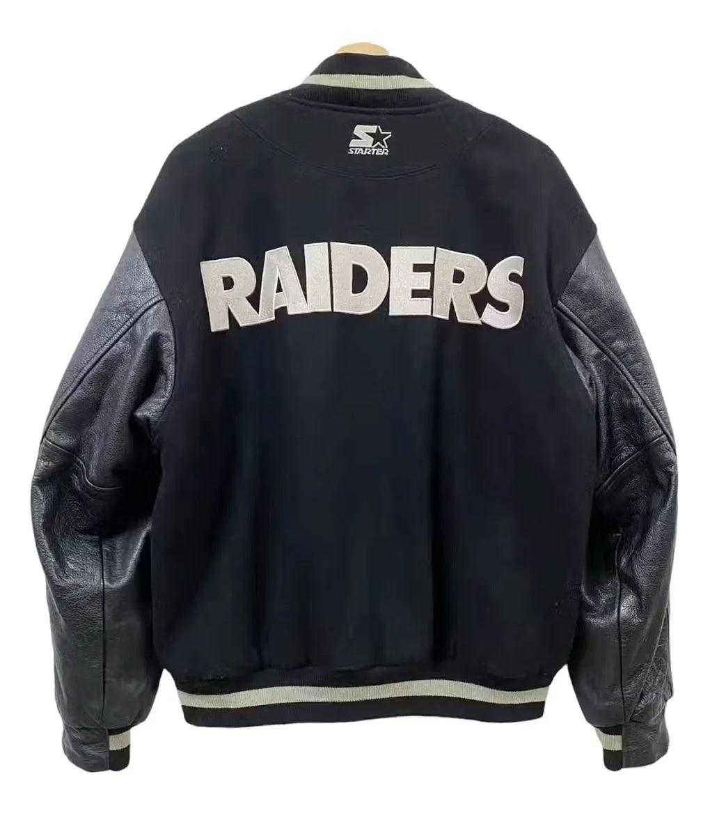 Ice Cube Los Angeles Raiders Varsity Jacket