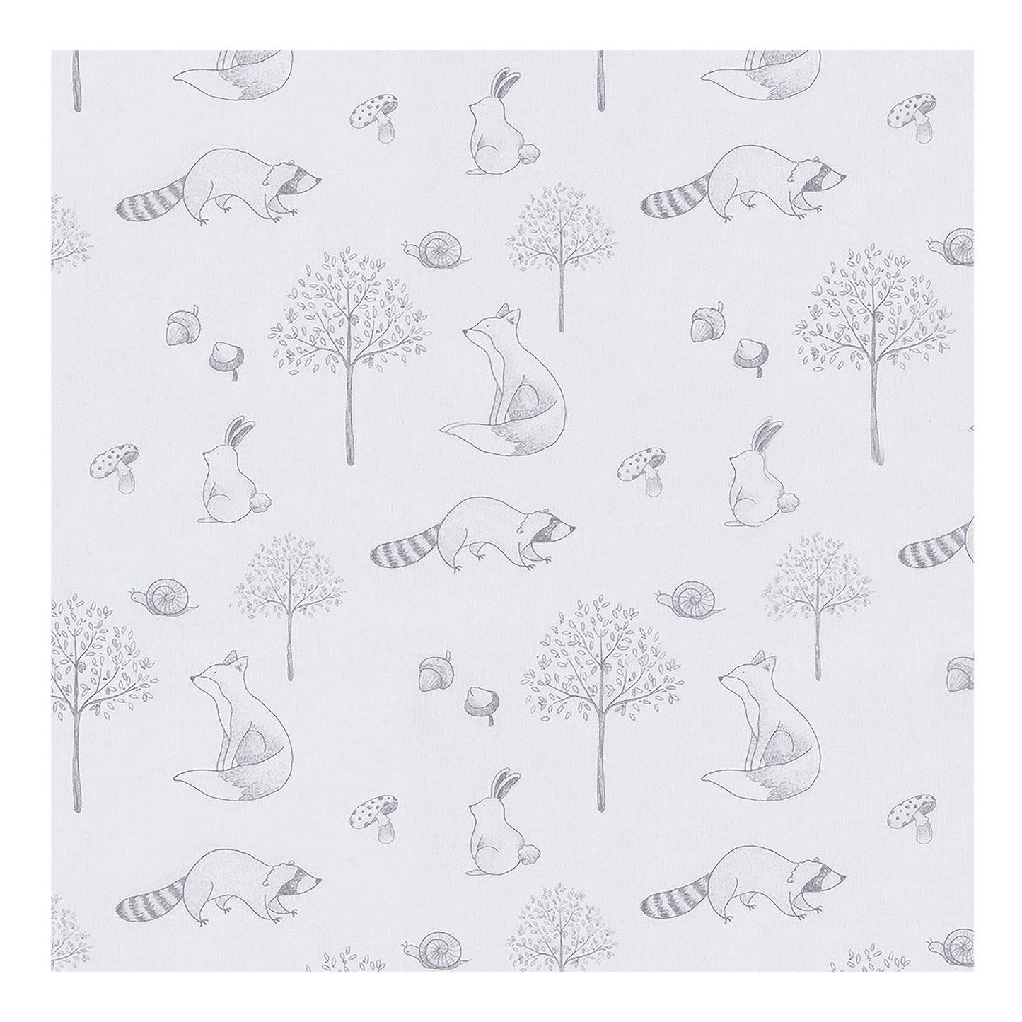 Gray Raccoon Pima Baby Pajama - The Avenue44