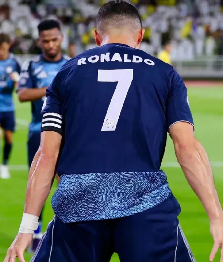 Cristiano Ronaldo Al-Nassr Fc Blue Jersey