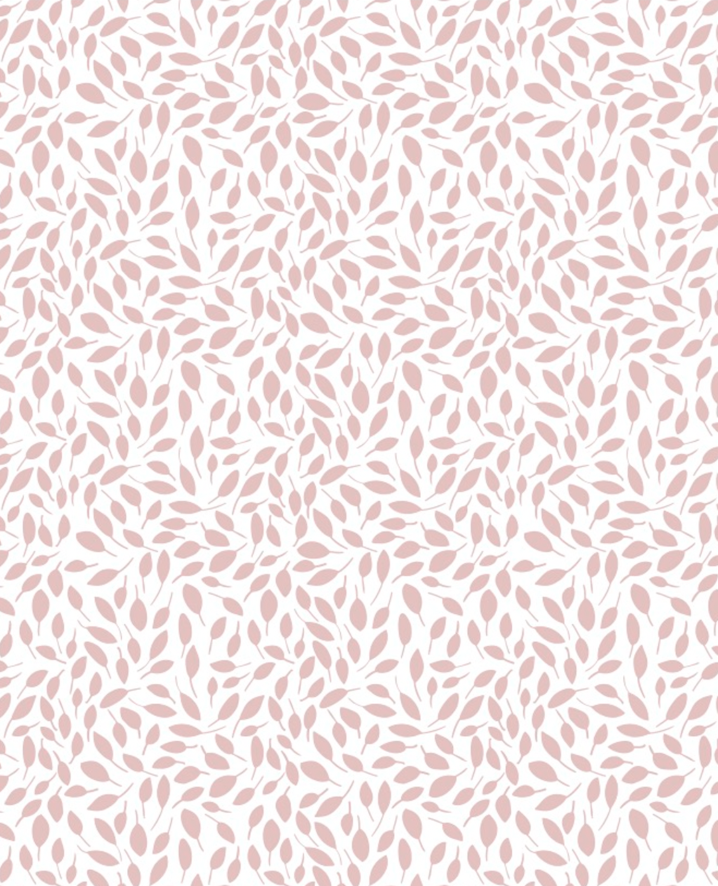 Pink Leaves Pima Baby Pajama - The Avenue44