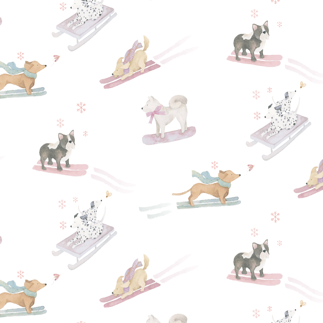 Ski Pups Girl Pima Hooded Towel - The Avenue44