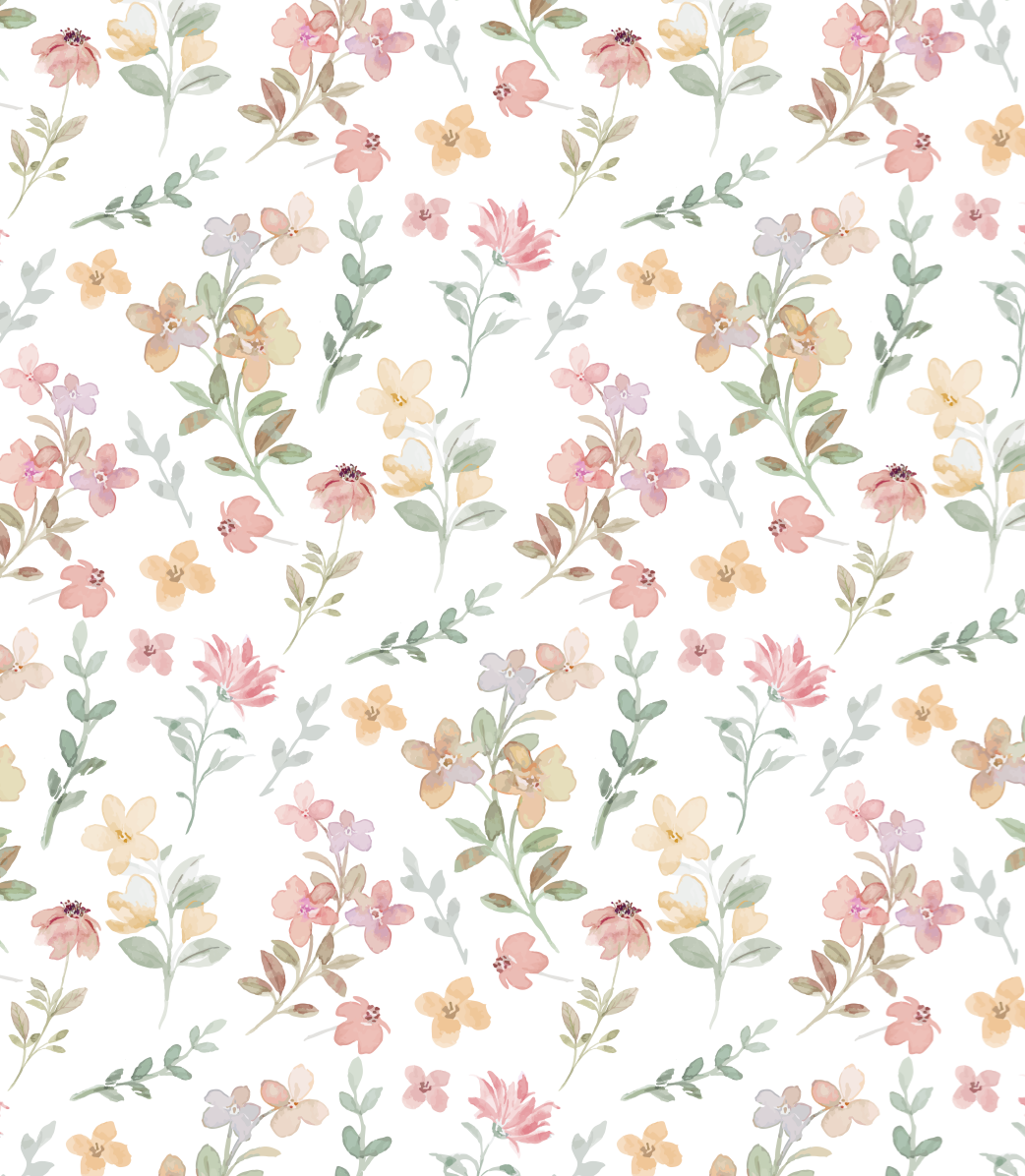 Winter Flowers Pima Baby Blanket - The Avenue44