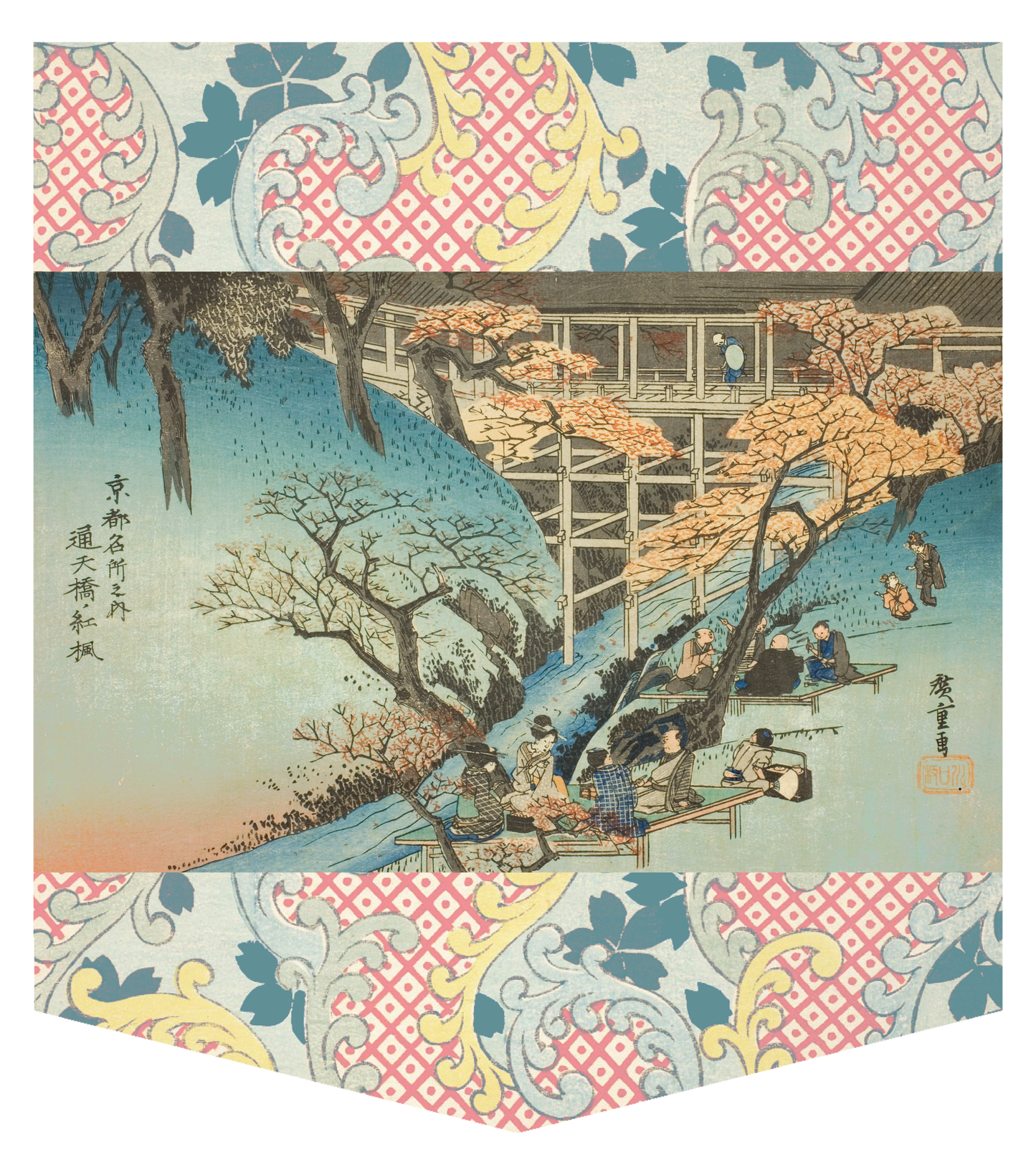 Japanese Block Art Collection VII | Pocket Shirt