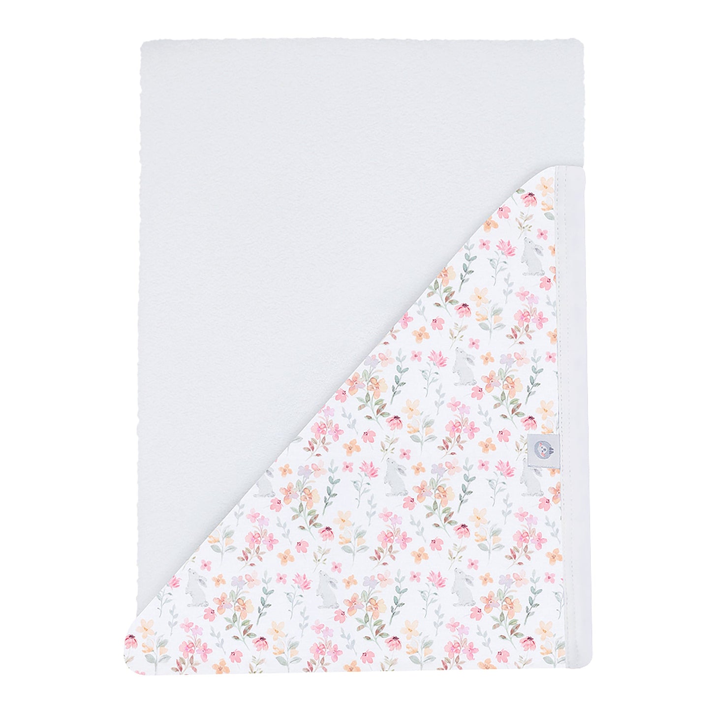 Winter Flowers Pima Hooded Towel - The Avenue44
