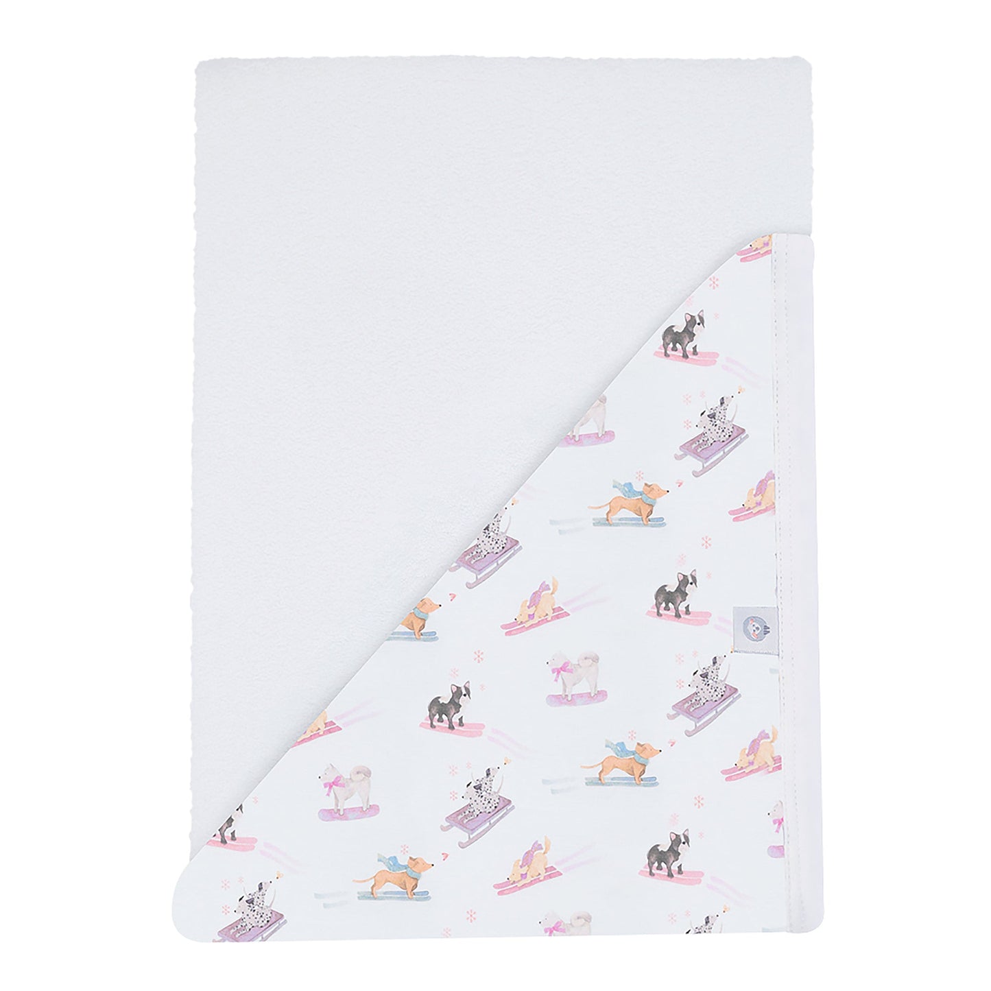 Ski Pups Girl Pima Hooded Towel - The Avenue44