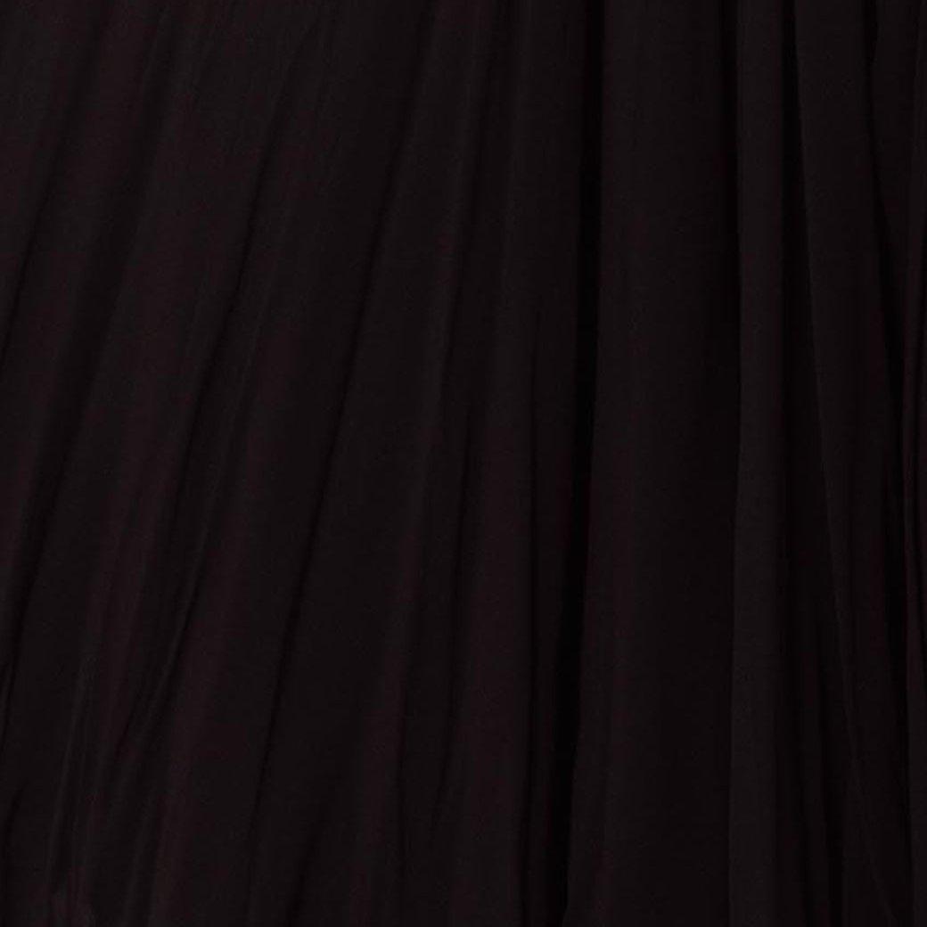 Vivenne Black Gown with Halter Neck