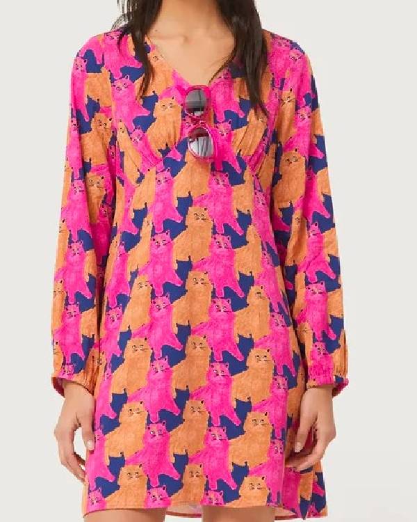 My Life With The Walter Boys Ellie O’Brien Cat Dress