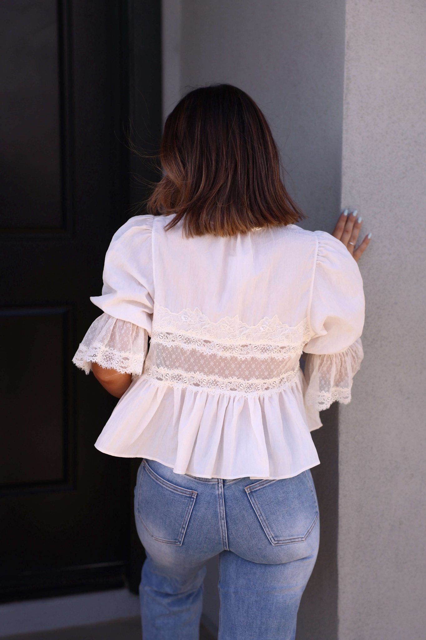 Free People White Forever Young Top - FINAL SALE - The Avenue44