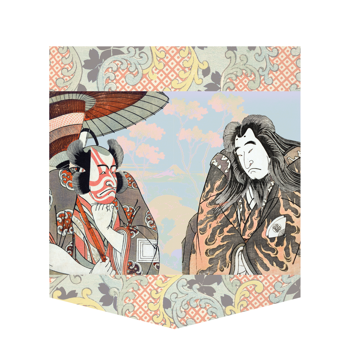 Japanese Block Art Collection XVIII.I | Pocket Shirt