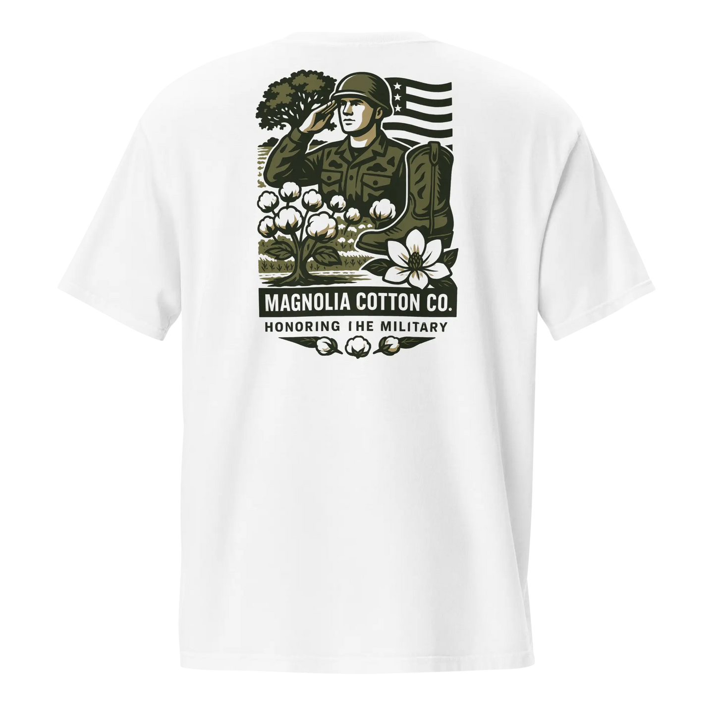 Southern Grit – Military Tribute Tee from Magnolia Cotton Co.