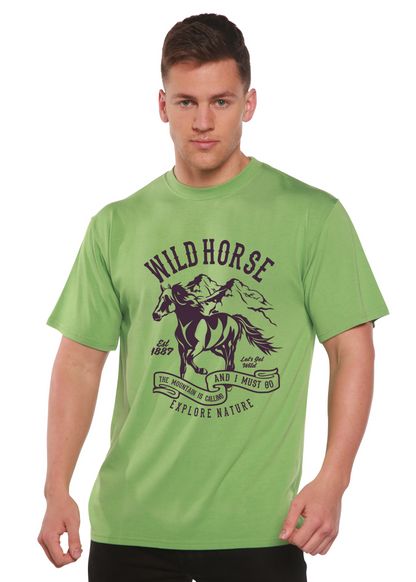Wild Horse Spun Bamboo® Men's Bamboo Viscose/Organic Cotton Short Sleeve Graphic T-Shirt