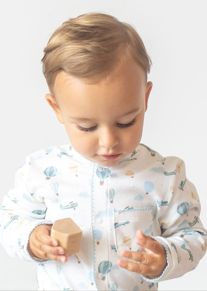 Little Airplanes Pima Baby Pajama - The Avenue44