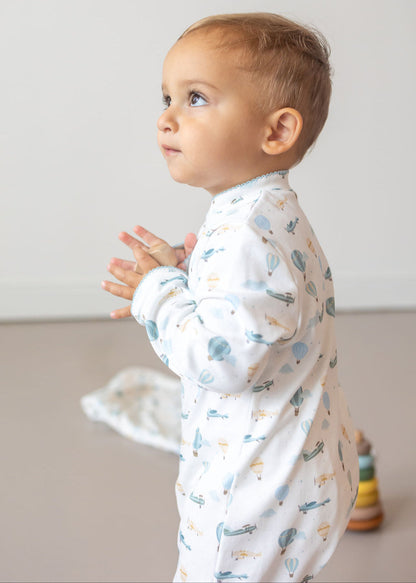 Little Airplanes Pima Baby Pajama - The Avenue44