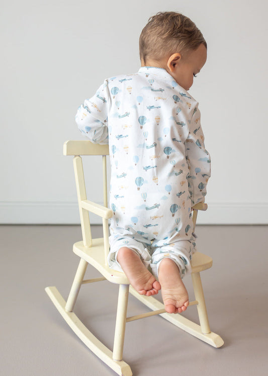 Little Airplanes Pima Baby Pajama - The Avenue44