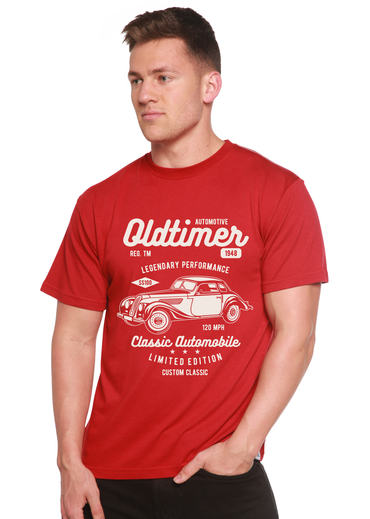 Oldtimer Spun Bamboo® Men's Bamboo Viscose/Organic Cotton Short Sleeve Graphic T-Shirt