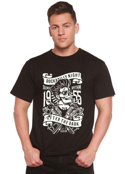 Rockabilly Night Spun Bamboo® Men's Bamboo Viscose/Organic Cotton Short Sleeve Graphic T-Shirt