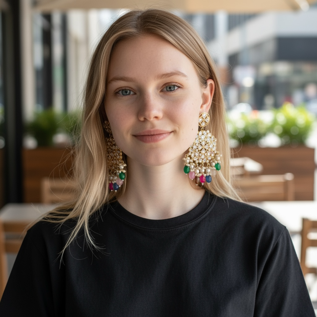 Kundan earrings - The Avenue44