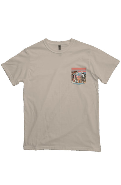 Japanese Block Art Collection XVIII.II | Pocket Shirt