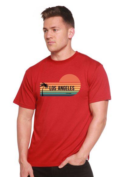 Los Angeles Spun Bamboo Unisex Bamboo Viscose/Organic Cotton Short Sleeve Graphic T-Shirt