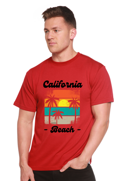 California Beach Unisex Bamboo Viscose/Organic Cotton Short Sleeve Graphic T-Shirt