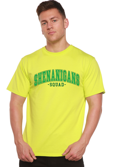 Shenanigans Squad Unisex Bamboo/Cotton Graphic T-Shirt