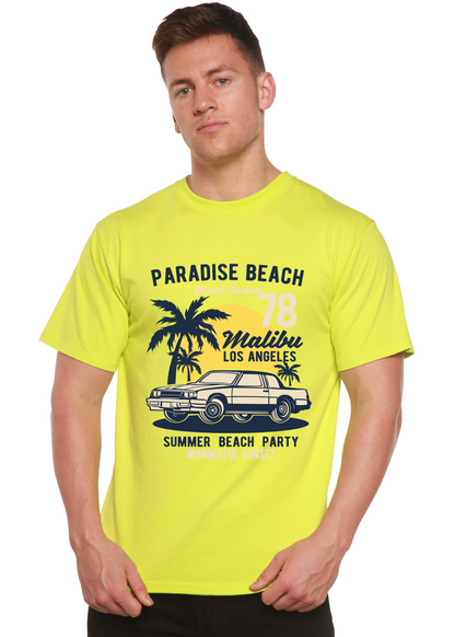 Paradise Beach Spun Bamboo® Men's Bamboo Viscose/Organic Cotton Short Sleeve Graphic T-Shirt