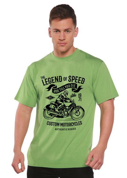The Legend of Speed Spun Bamboo® Men's Bamboo Viscose/Organic Cotton Short Sleeve Graphic T-Shirt